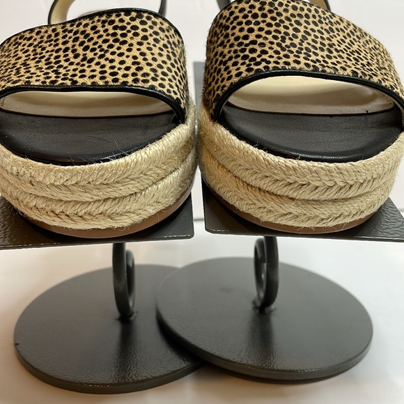 NWOT Vince Camuto Leather Ankle Strap Sandals - Sz 7 - Picture 4 of 8